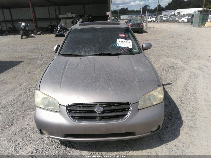 2001 Nissan Maxima Gle VIN: JN1CA31DX1T600962 Lot: 43095936