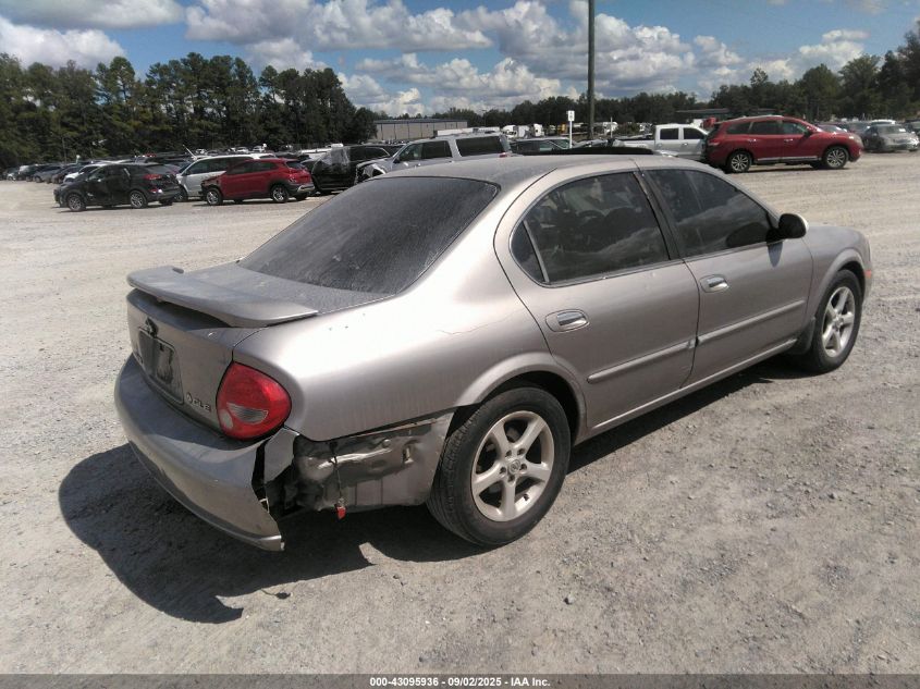 2001 Nissan Maxima Gle VIN: JN1CA31DX1T600962 Lot: 43095936