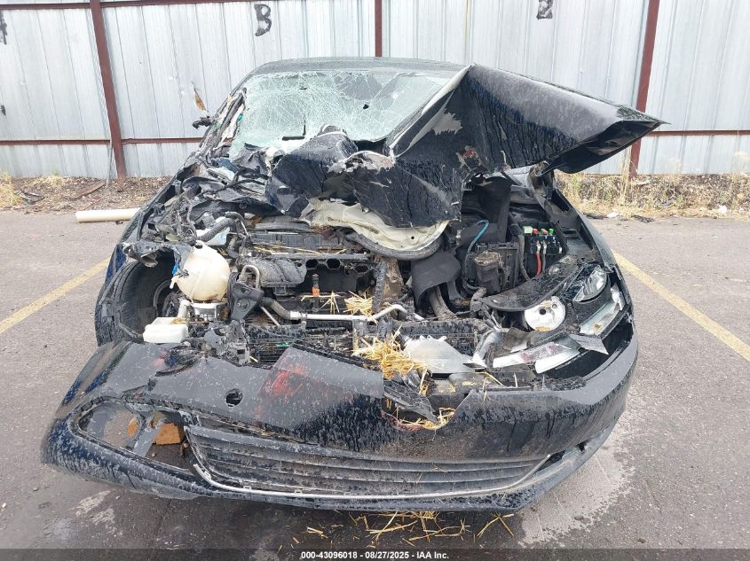 2013 Volkswagen Jetta 2.5L Se VIN: 3VWDX7AJ7DM391869 Lot: 43096018