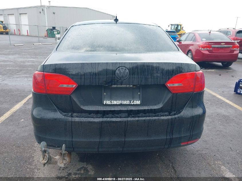2013 Volkswagen Jetta 2.5L Se VIN: 3VWDX7AJ7DM391869 Lot: 43096018