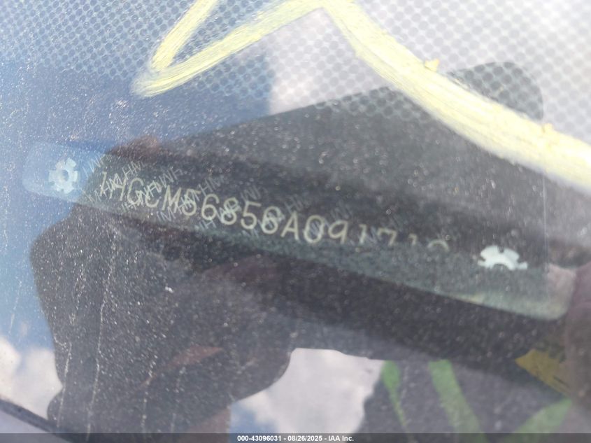 2006 Honda Accord 2.4 Ex VIN: 1HGCM56856A091718 Lot: 43096031