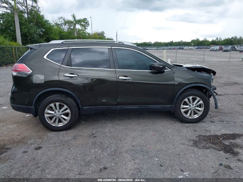 2015 Nissan Rogue Sv VIN: 5N1AT2MTXFC893910 Lot: 43096195
