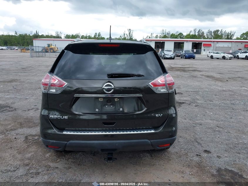 2015 Nissan Rogue Sv VIN: 5N1AT2MTXFC893910 Lot: 43096195