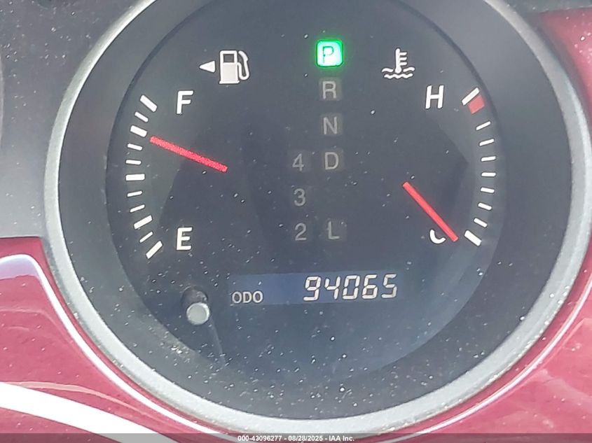 2004 Lexus Es 330 VIN: JTHBA30G240010599 Lot: 43096277