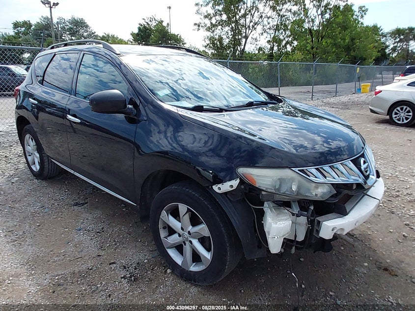 JN8AZ1MW7AW120136 2010 Nissan Murano Sl auction photo 1