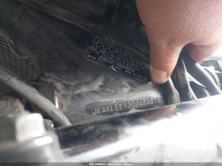 2016 KAWASAKI KL650 E - JKAKLEE13GDA84619