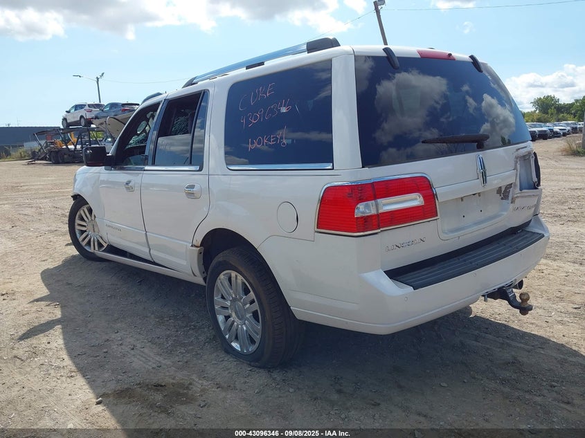 2012 Lincoln Navigator white other flexible 5LMJJ2J52CEL02168 photo #4