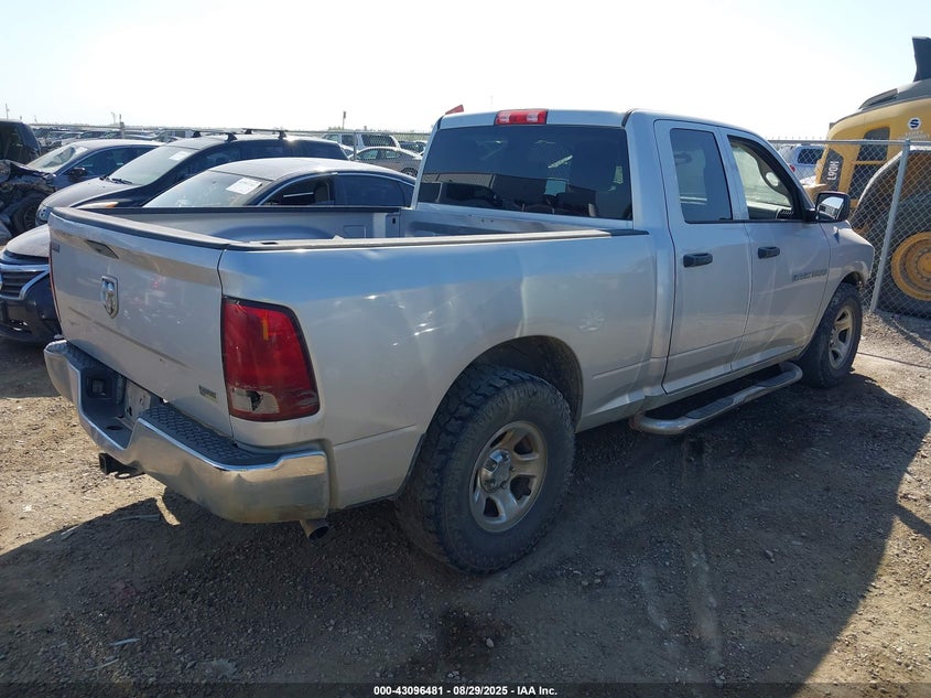 Vin: 1c6rd6fp9cs302146, lot: 43590750, ram 1500 st 20124