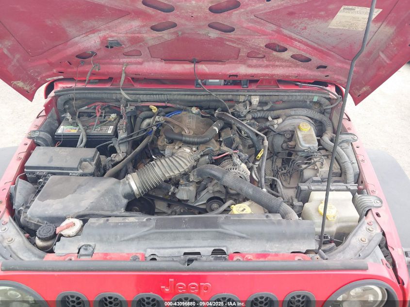 2007 Jeep Wrangler X VIN: 1J4FA24197L131288 Lot: 43096680