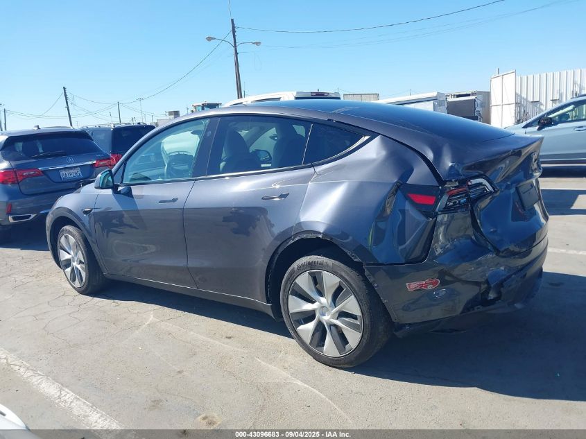 2023 Tesla Model Y Awd/Long Range Dual Motor All-Wheel Drive VIN: 7SAYGDEE5PF877835 Lot: 43096683