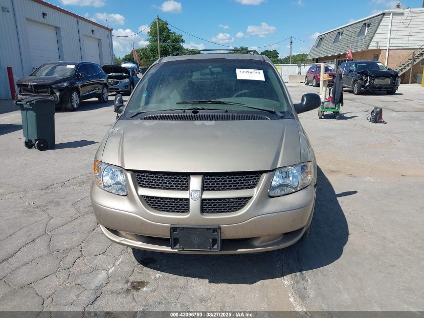 2002 Dodge Grand Caravan Sport VIN: 2B4GP44302R783039 Lot: 43096750