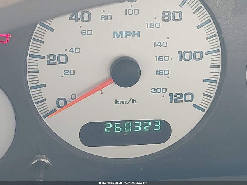 2002 Dodge Grand Caravan Sport VIN: 2B4GP44302R783039 Lot: 43096750