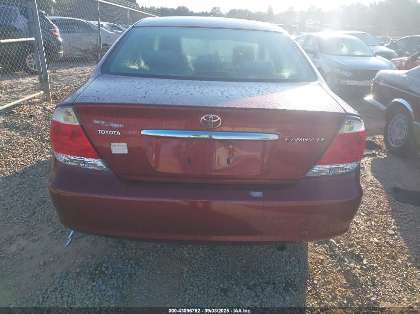 2006 Toyota Camry Le VIN: 4T1BE32K76U163042 Lot: 43096762