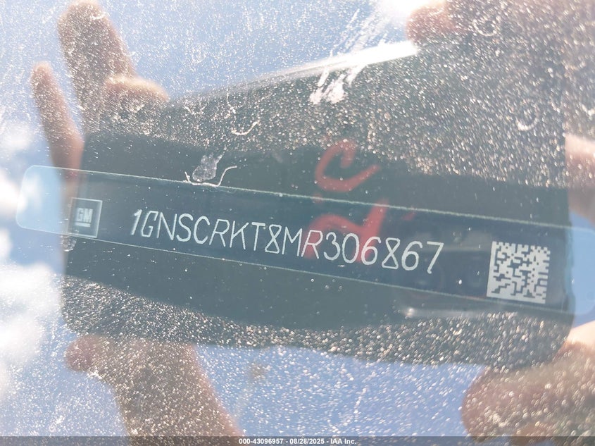 2021 CHEVROLET TAHOE 2WD RST - 1GNSCRKT8MR306867