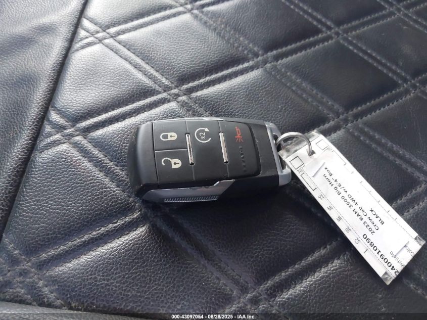 2023 Ram 3500 Big Horn 4X4 6'4 Box VIN: 3C63R3DLXPG508157 Lot: 43097054