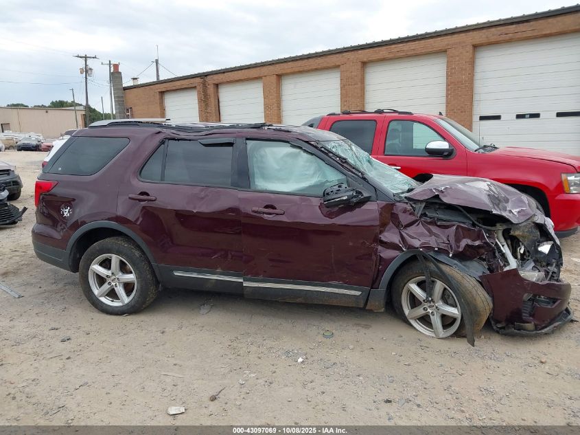 2018 Ford Explorer Xlt VIN: 1FM5K7D88JGB87338 Lot: 43097069