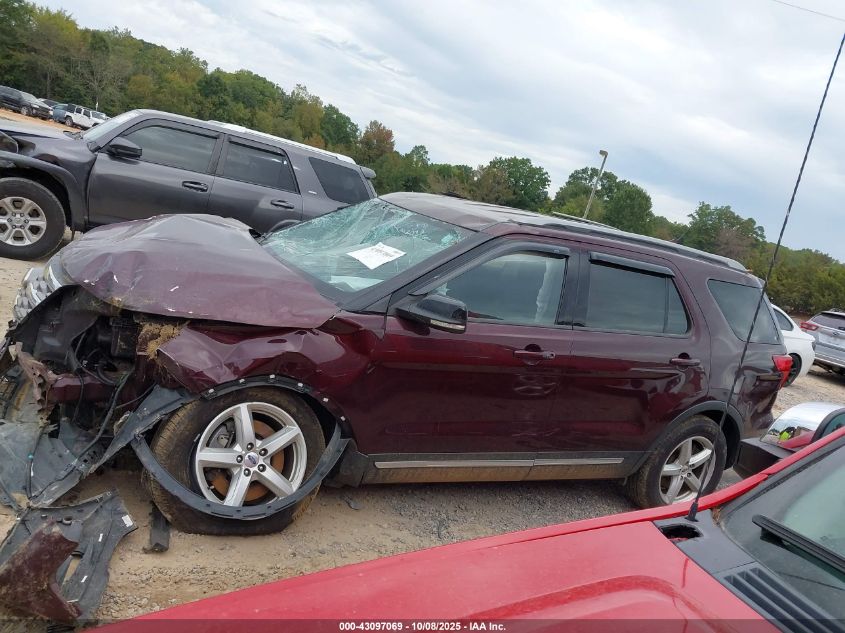 2018 Ford Explorer Xlt VIN: 1FM5K7D88JGB87338 Lot: 43097069