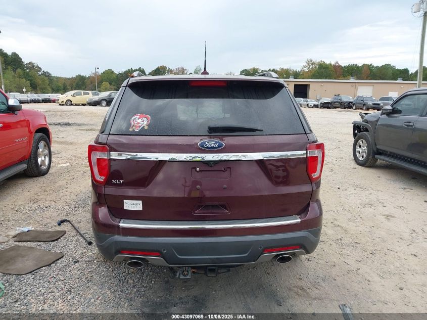 2018 Ford Explorer Xlt VIN: 1FM5K7D88JGB87338 Lot: 43097069