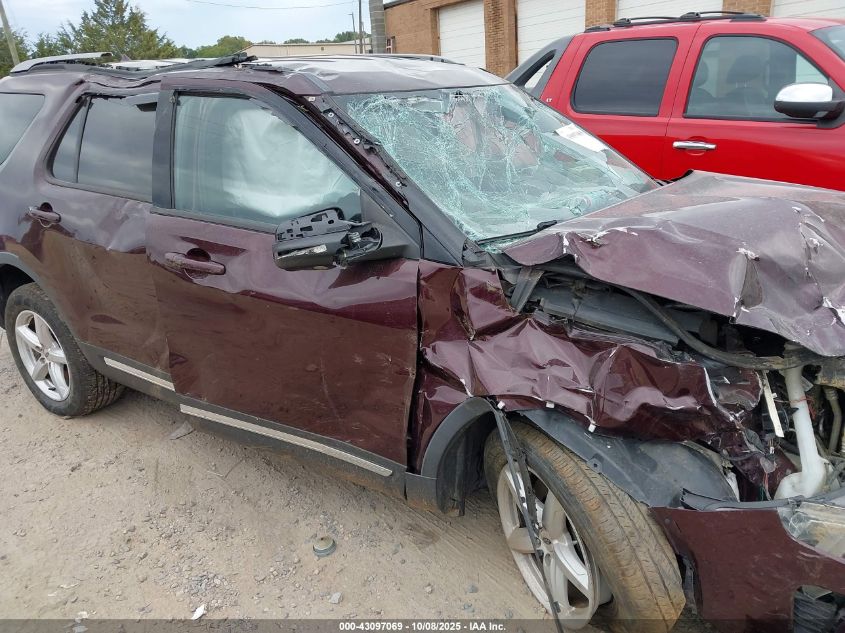 2018 Ford Explorer Xlt VIN: 1FM5K7D88JGB87338 Lot: 43097069