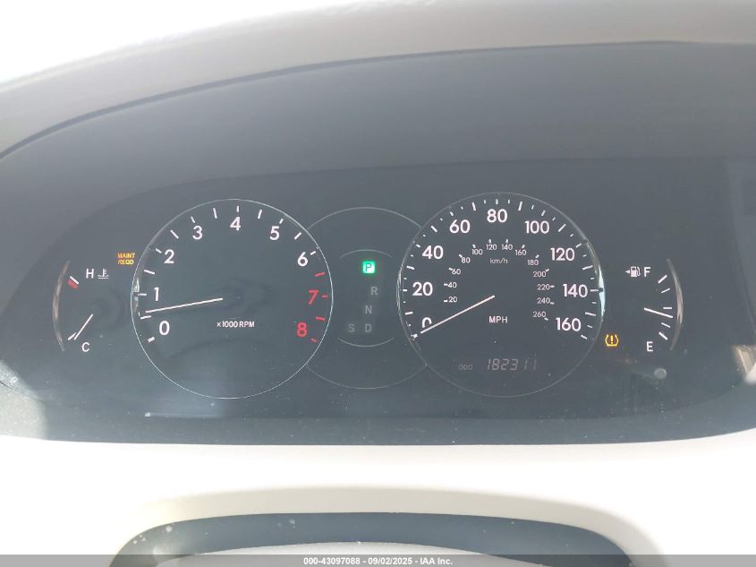 2007 Toyota Avalon Xls VIN: 4T1BK36B77U182937 Lot: 43097088