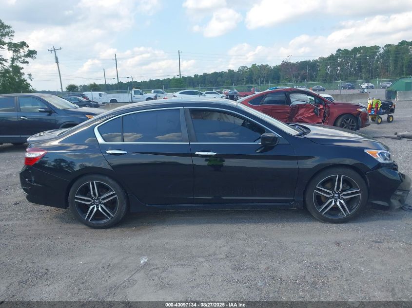 2017 Honda Accord Sport VIN: 1HGCR2F52HA231040 Lot: 43097134
