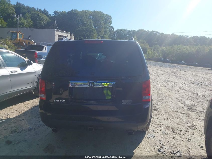 2011 Honda Pilot Touring VIN: 5FNYF4H99BB025494 Lot: 43097154