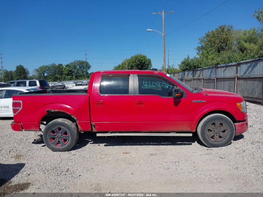 2010 Ford F-150 Fx2 Sport/Xl/Xlt VIN: 1FTEW1C89AKC18228 Lot: 43097337