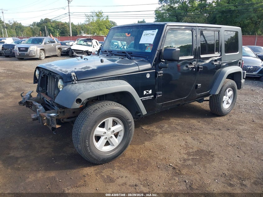 1J8GA391X8L509606 2008 JEEP WRANGLER photo no. 2