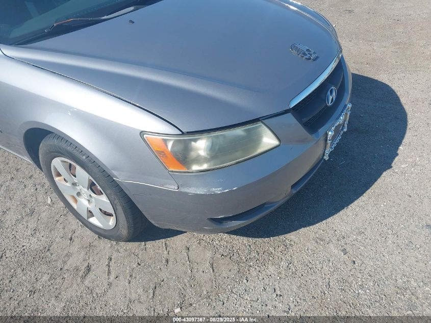 2007 Hyundai Sonata Gls VIN: 5NPET46CX7H244502 Lot: 43097367