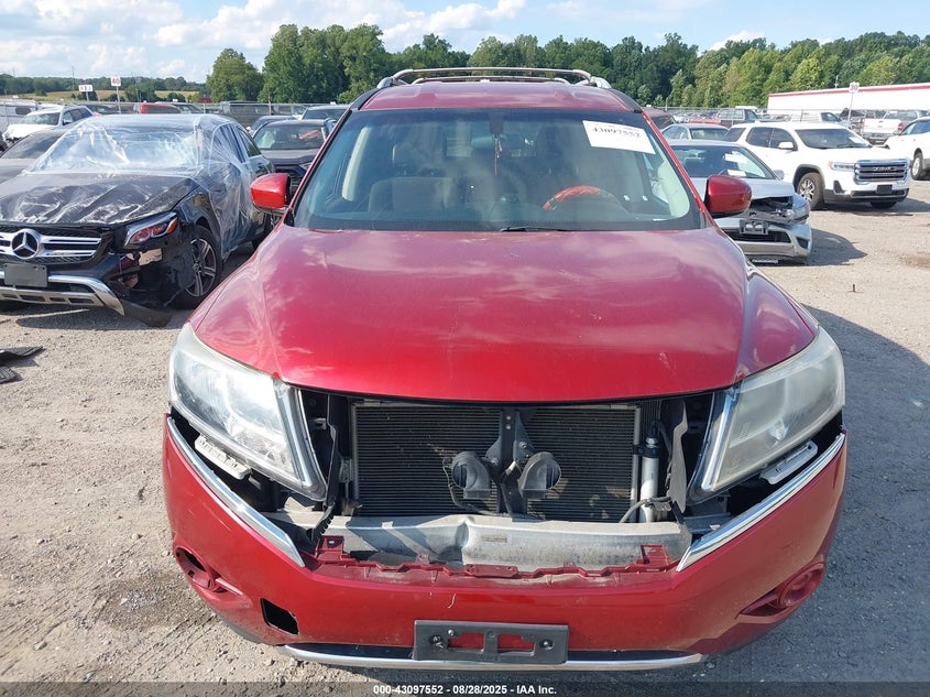 2013 Nissan Pathfinder Sv VIN: 5N1AR2MM9DC605590 Lot: 43097552