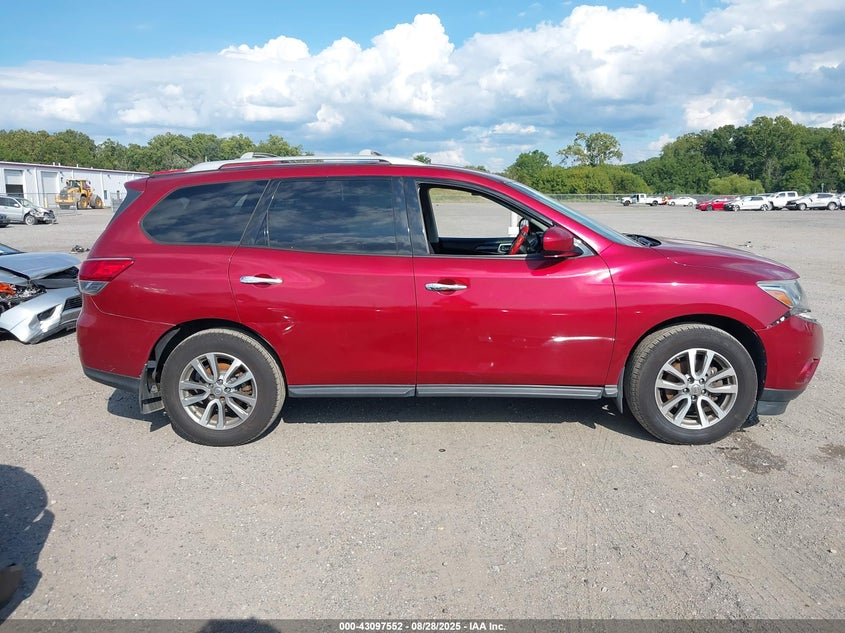 2013 Nissan Pathfinder Sv VIN: 5N1AR2MM9DC605590 Lot: 43097552