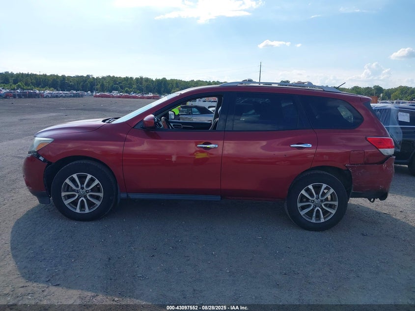 2013 Nissan Pathfinder Sv VIN: 5N1AR2MM9DC605590 Lot: 43097552