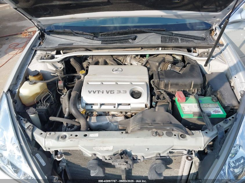 2006 Lexus Es 330 VIN: JTHBA30G365166558 Lot: 43097787