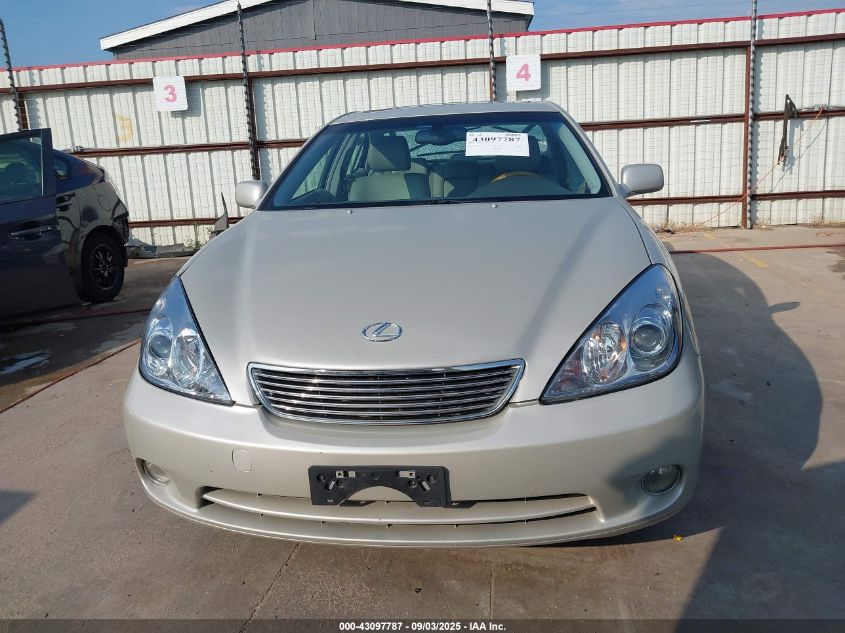 2006 Lexus Es 330 VIN: JTHBA30G365166558 Lot: 43097787