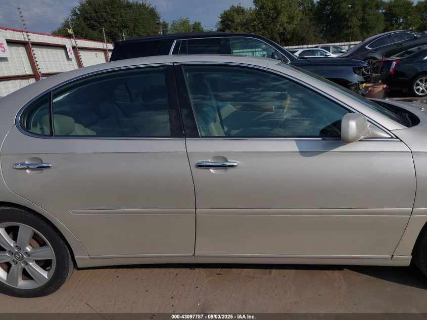 2006 Lexus Es 330 VIN: JTHBA30G365166558 Lot: 43097787