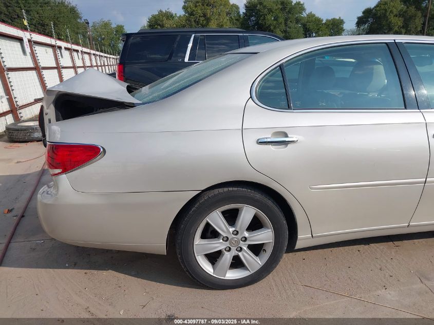 2006 Lexus Es 330 VIN: JTHBA30G365166558 Lot: 43097787