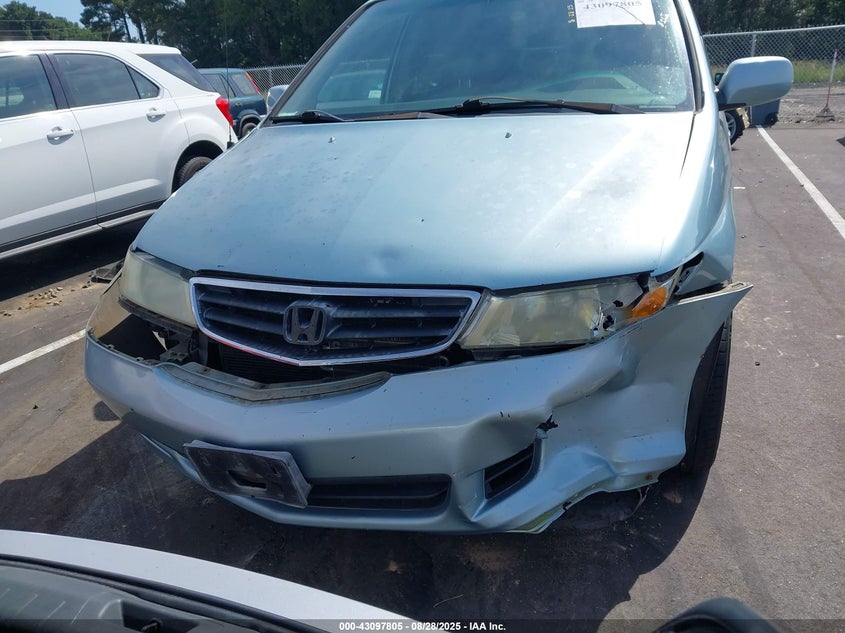 2004 Honda Odyssey Exl VIN: 5FNRL18034B015429 Lot: 43097805