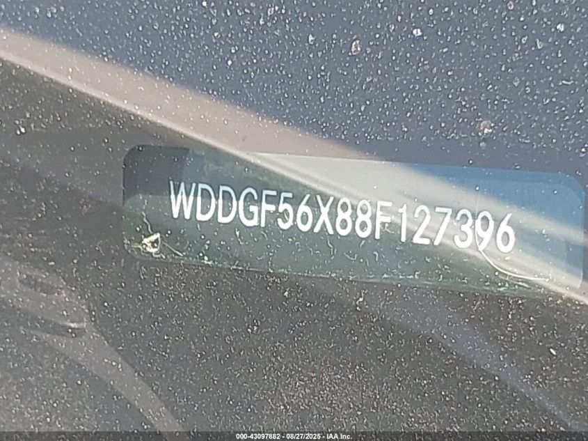 2008 Mercedes-Benz C 350 Sport VIN: WDDGF56X88F127396 Lot: 43097882