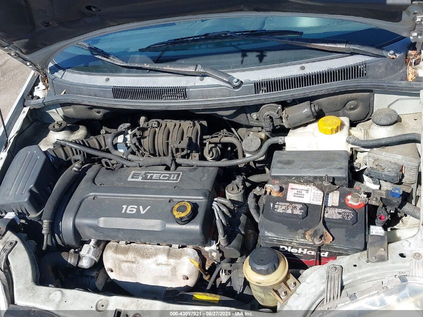 2007 Chevrolet Aveo 5 Special Value VIN: KL1TD66627B780816 Lot: 43097921