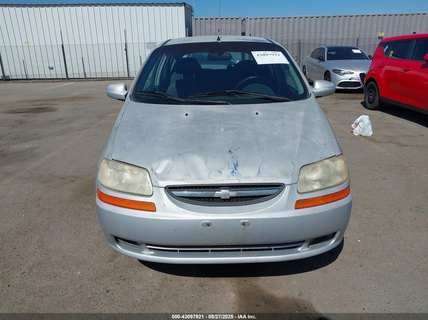 2007 Chevrolet Aveo 5 Special Value VIN: KL1TD66627B780816 Lot: 43097921