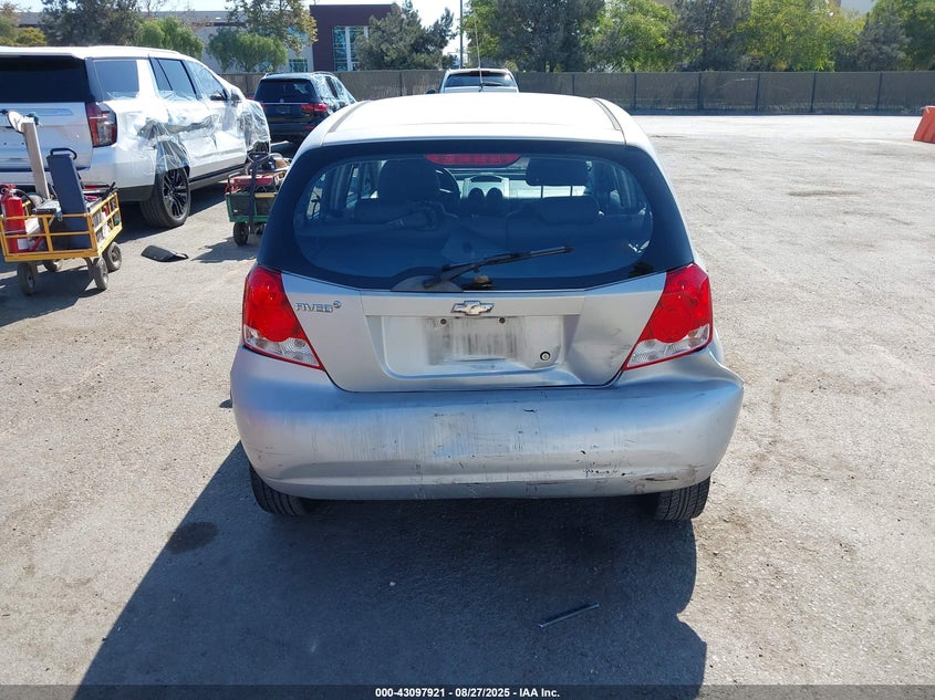 2007 Chevrolet Aveo 5 Special Value VIN: KL1TD66627B780816 Lot: 43097921