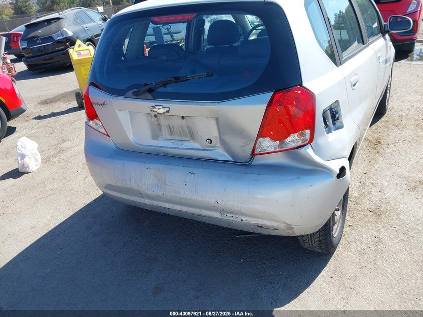 2007 Chevrolet Aveo 5 Special Value VIN: KL1TD66627B780816 Lot: 43097921