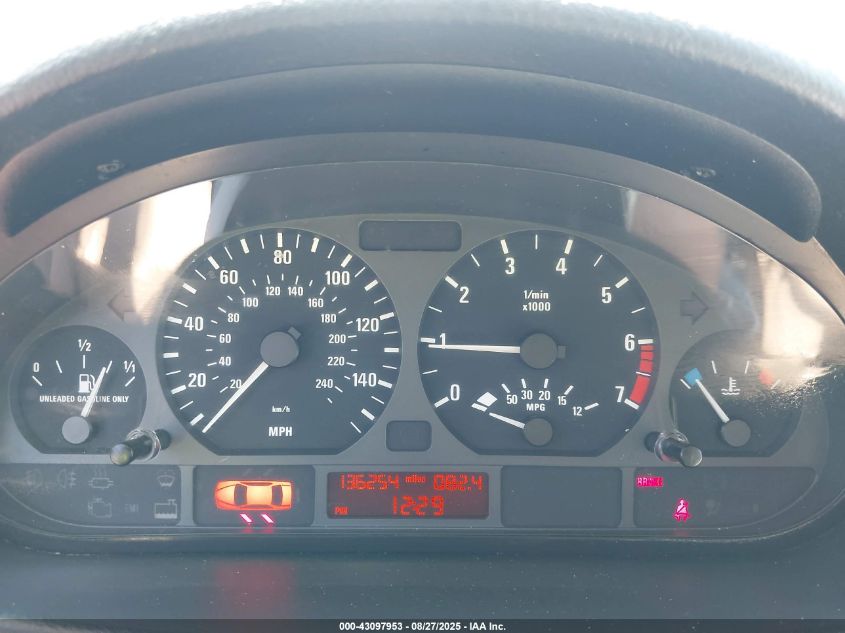 2000 BMW 323I VIN: WBAAM3339YKC67122 Lot: 43097953