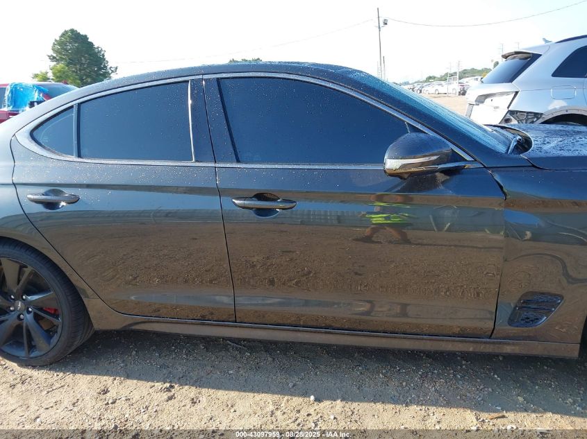 2023 Genesis G70 3.3T Rwd VIN: KMTG54TE9PU114355 Lot: 43097959