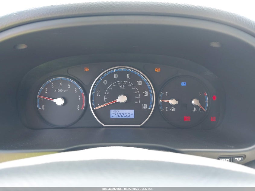 2009 Hyundai Santa Fe Gls VIN: 5NMSG13D29H319115 Lot: 43097964