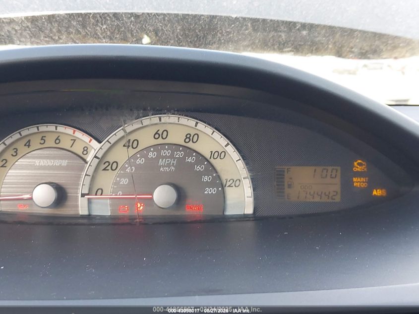 2008 Toyota Yaris VIN: JTDBT923281264189 Lot: 43098017