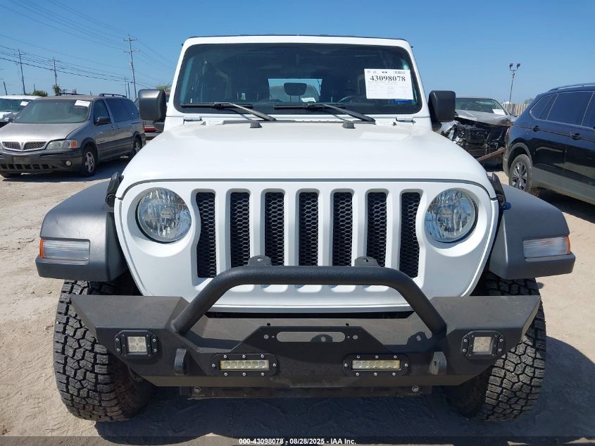2018 Jeep Wrangler Unlimited Sport S 4X4 VIN: 1C4HJXDGXJW318397 Lot: 43098078