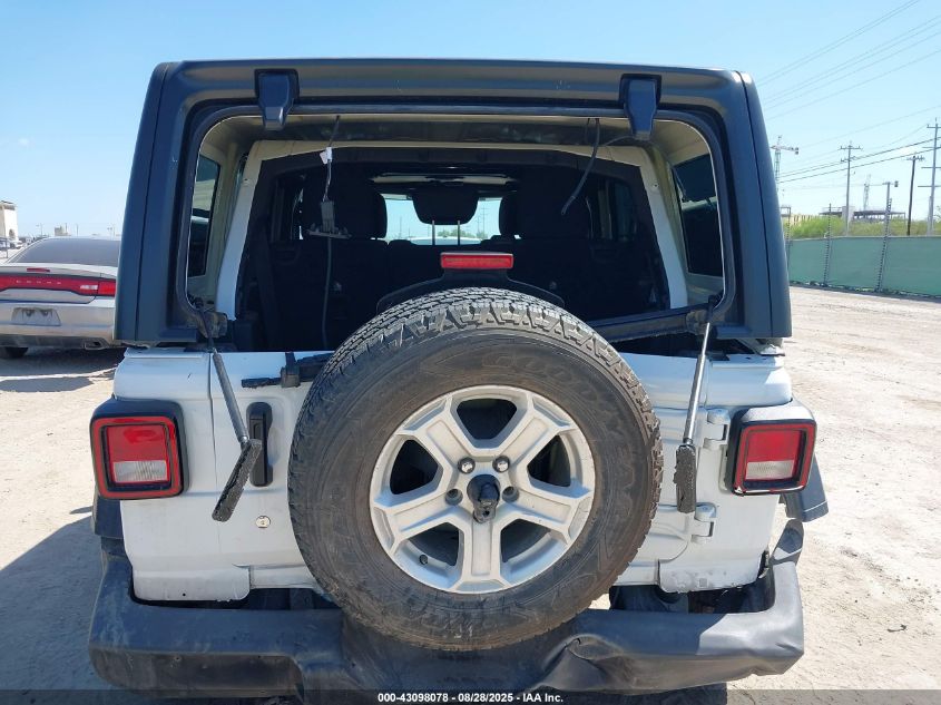 2018 Jeep Wrangler Unlimited Sport S 4X4 VIN: 1C4HJXDGXJW318397 Lot: 43098078