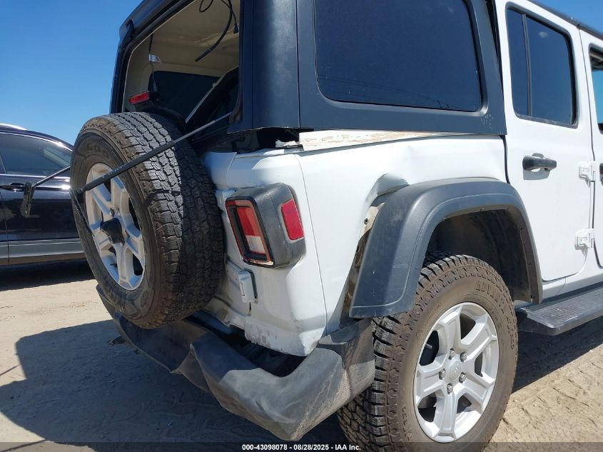 2018 Jeep Wrangler Unlimited Sport S 4X4 VIN: 1C4HJXDGXJW318397 Lot: 43098078