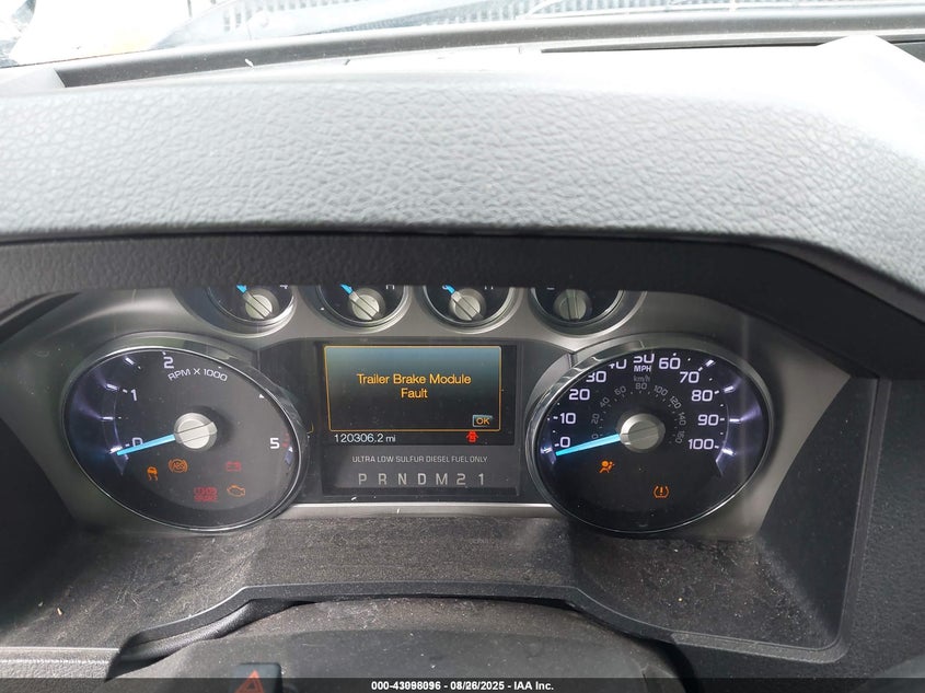 2012 Ford F-250 Lariat VIN: 1FT7W2BTXCEB57297 Lot: 43098096